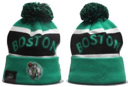 Celtics Beanies Boston North American BasketBall Team Side Patch Winter Wool Sport Knit Hat Skull Caps a2