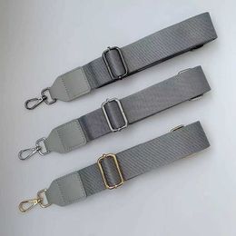 Grey shoulder strap bag rope accessories canvas replacement with backpack sub single crossbody wide 231019