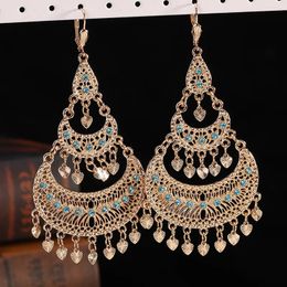 Charm Moroccan fashion alloy earrings French hook earrings women's earrings elegant wedding party preferred accessories 231019