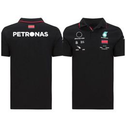 Men's t Shirt F1 Formula One Racing Women Casual Short Sleeve T-shirts Lewis Hamilton Team Work Clothes Tshirts Kvxv241P