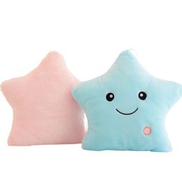 Wholesale of Colourful shining star pillows, plush toys, dolls, and dolls