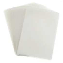 Gift Wrap 200 Pcs Transparent Stickers Laminating Film Paper Laminator Pouches Shrink Bag Lenticular Sheet