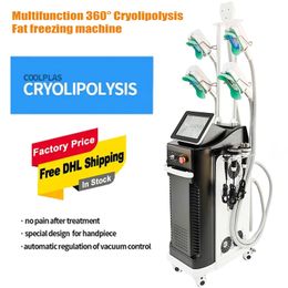 Multifunction Fat Freeze Cryolipolysis Weight Loss Cavitation RF Skin Tighten Wrinkle Removal Lipolaser Body Slimming Machine