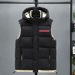 Top Designer Gilet da uomo Giacche invernali casual Giacca da tasca da donna da uomo Felpa di alta qualità Cappotto con cerniera senza maniche Cappotto allentato Cappotto di tendenza moda