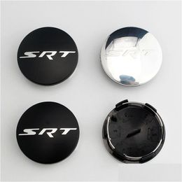 Car Badges 60 Pcs 6M Wheel Hub Center Caps For Dodge Srt Logo Caliber Challenger Journey Caravan Durango Nitro Accessories Drop Deli Dh2Fg