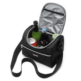 Ice Packs/Isothermic Bags 5L Lunch Bag Printed Insulated Thermal Food Picnic Handbag Portable Shoulder Lunch Box Tote 231019