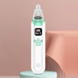 Nasal Aspirators# Electric Nasal Vacuum Cleaner LED Display Infant Nasal Aspirator with 3 Silicone Nozzles 3 Suction Levels for borns Toddlers 231019