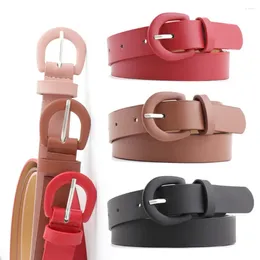 Belts Women Fashion Decorative Waist Strap Wide Leather Belt Female For Candy Colour Jeans Dress Waistbands