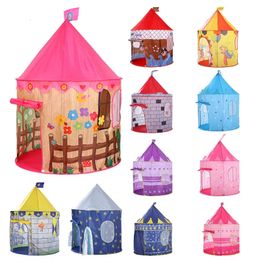 Toy Tents Kids Tent Space Kids Play House Children Tente Enfant Portable Baby Play House Tipi Kids Space Toys Play House For Kids Gifts 231019