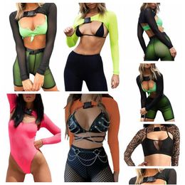 Womens T-Shirt Pink Mesh Buckle Long Sleeve Crop Top Mujer Streetwear Sexy Temperament T Shirt Women Summer 2022 Black Orange Cropp