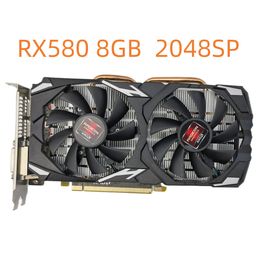 高解像度グラフィックカードRX5808GBイートチキンゲームグラフィックカードデスクトップコンピューターグラフィックスカード