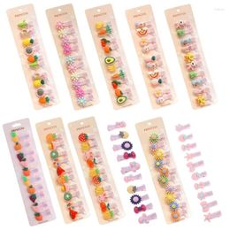 Hair Accessories Lovely Hairpins For Girls Baby Girl Side Bangs Clip Barrettes Cloth Hairpin