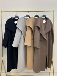 Toteme cashmere wool coat camel mid length