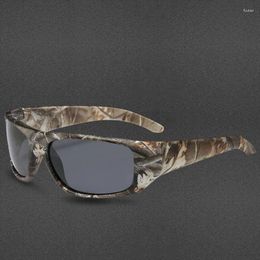 Sunglasses Selling Camouflage Sports Riding For Men Fishing Colour Film Vintage Polarised Glasses Elliptical Frame