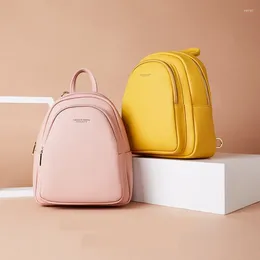 School Bags GPR Women's Backpack Mini Backpacks For Women Fashion Girl's Bag Korean Ladies Travel Luxury Female