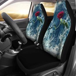 Car Seat Covers Rose 2 Pack Of Universal Front Protective Cover