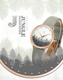 Womens watch watches high quality luxury Casual Quartz-Battery 30mm Birch fritillary watch