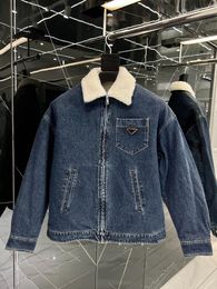 Women's Jackets Autumn And Winter Lamb Wool Denim Coat Version Type Loose Strong Warmth Everything Comfortable