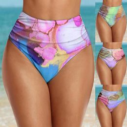 Women's Swimwear Women High Waisted Bikini Bottom Retro Ruched Swim Short Shirred Tankinis Pants Cover Up Maternity Bottoms Underbelly