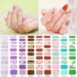 3 Boxes in one Package Nail Patch UV Phototherapy Semi Cure Semi Baked Gel Nail Sticker Nail Patch