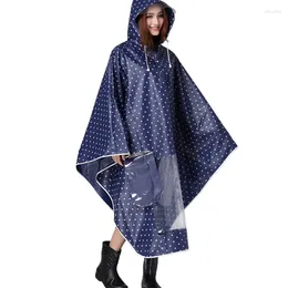 Raincoats Fashion Raincoat Women Hiking Waterproof Rainwear Cycling Bicycle EVA Poncho Rain Coat Cover Capes Windproof Rainproof