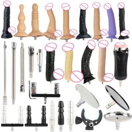 Vibrators Fredorch Different Dildo Metal UVacLock Attachments for Quick Lock Sex Machine Love machines Accessories Sucker Cock 231018