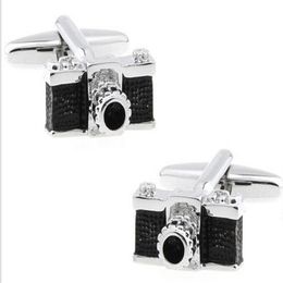 Unique Design Camera Cufflinks for mens copper cufflink wedding Cuff Link Fashion Jewellery Xmas Gift C053210g