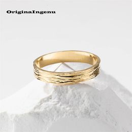 Wedding Rings 14K Gold Filled Handmade Thick Ring Custom Stacking Ring Tarnish Resistant Jewellery Dainty Jewellery Simple Waterproof Jewellery 231020