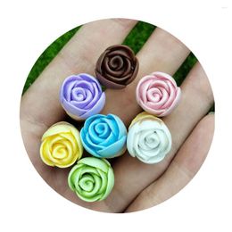 Decorative Flowers 10/20/50PCS Cartoon Vegetable Resin Ornaments Big Eye Eggplant Tomato Craft Supply Phone Hair Accessories Jewelry Charms