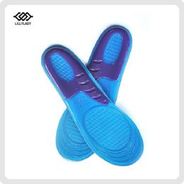 Shoe Parts Accessories Silicone Gel Insoles for Feet Man Women Shoes Sole Orthopedic Pad Massaging Shock Absorption Arch Support 231019