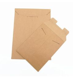 wholesale Brown Kraft Paper A5/A4 Document Holder File Storage Bag Pocket Envelope Office Pouch Supply