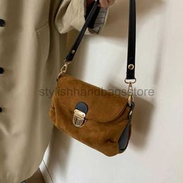Shoulder Bags Suede Crossbody Bags for Quality Female Shoulder Bag Fashion Designer Bag Retro and Handbagsstylishhandbagsstore