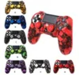 2020 PS4 Accessories Skull Silicone Gel Guards sleeve Skin Grips Cover Case Caps For Playstation 4 PS4 Pro Slim ZZ