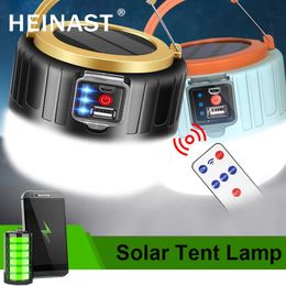 Outdoor Gadgets Solar LED Portable Light USB Rechargeable Emergency Torch Power Bank Funtion Lamp For Outdoor Camping Hunting Tent Lamp 231018