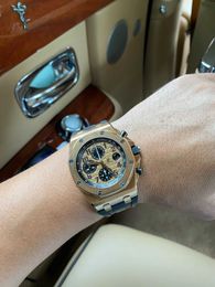 Mechanical Mens aps watchs product Brand Offshore Left Three Eye Wristwatch Removed from Cabinet and became popular on the The same fully automatic mechanical XA