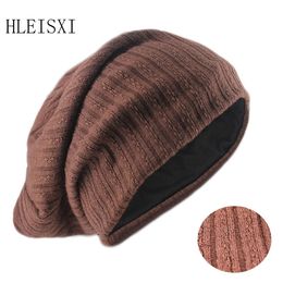 Wide Brim Hats Bucket Fashion Bonnet For Adult Men And Women Autumn Spring Skullies Beanies Causal Female Outdoor Warm Soft Beauty Brand Hat 231020