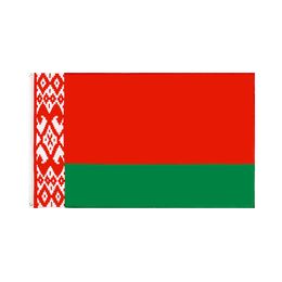 3x5Fts 90x150cm Belarusian National Republic of Belarus Flags Belarus Flag Banner Polyester Banner for Indoor Outdoor Decoration Direct Factory Wholesale