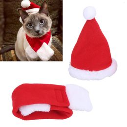 Dog Apparel Pet Christmas Hat Dogs Cats Costume Soft Funny Adjustable Outfit For And Puppy