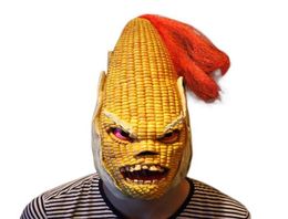 Corn Monster Full Head Mask Scary Adult Realistic Laetx Party Mask Halloween Fancy Dress Party Masquerade Masks Cosplay Costume2778450763