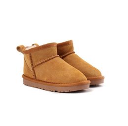 Classic Ultra Mini Boot women men australian australia flat warm boots winter full fur fluffy furry satin USA GS 585401 womens kids booties US 3-14 01