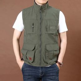 Mens Vests Man Dress Up Formal Vest Men Waistcoat Gilete Sleeveless Gilets Clothes Summer Jackets Gilet Models Clothing 231019