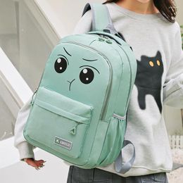 School Bags Fashion Women Waterproof Student Backpack Girls Travel Leisure Bag Lady Cute Printing Female Laptop College Brand