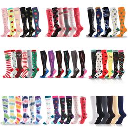 Kids Socks 5/6/7 Combination Compression Socks Christmas Varicose Veins Blood Anti Fatigue Exercise Socks Fitness Running Cycling Care 231020