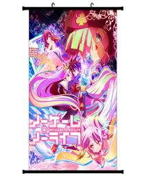 Paintings Japanese Anime No Game Life Canvas Scroll Painting Living Room Home Wall Print Modern Art Decoration Poster7460903