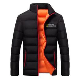 Men's Down Parkas 2023 Winter Jacket Men Stand Collar Warm Parka Street Fashion Leisure Brand Outdoor Coat 231020