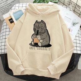 Women's Hoodies All For The American Bully Women Anime Aesthetic Hooded Shirt Female Korean Style Clothing