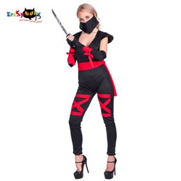 cosplay Women Sexy Ninja Warrior Knight Assassinator Killer Costume Cosplay Party Fancy Dress for Female Adult Lady Halloween Costumescosplay