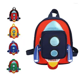 Backpack Children's Fashion Airplane Schoolbag Boys And Girls Kindergarten Cute Travel Snack