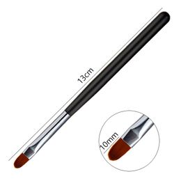 Makeup Tools 1PC Nails Art Brush Pattern Potherapy Acrylic UV Gel Extension Builder Coating Painting Pen DIY Manicure Accessories Tool 231020