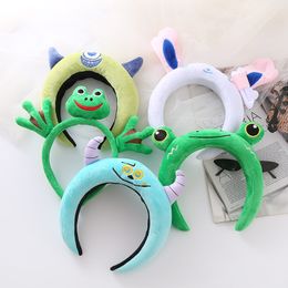 Kids Toys Plush Cute plush Three-dimensional sponge headband Cartoon Movie Protagonist Plush Toy Gift Plush Backpack Wholesale In Stock By Fast Air